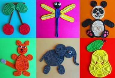 Из пластилина Примеры поделок из пластилина природы и животных