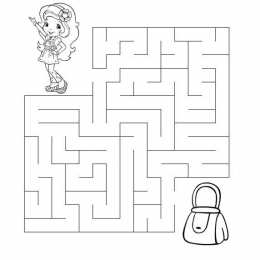 Лабиринты для детей 6-7 лет