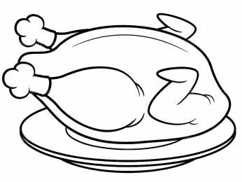 куски мяса для раскрашивания