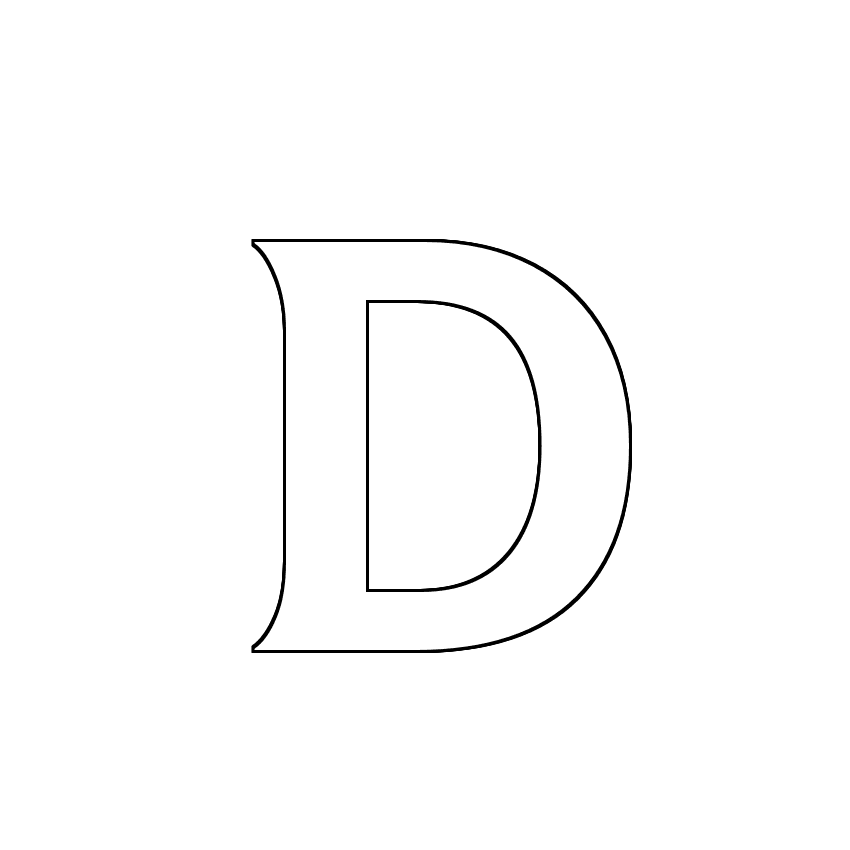 Трафарет буквы d. Буква д шаблон. Буквы для распечатки. Буква д для вырезания из бумаги шаблоны.