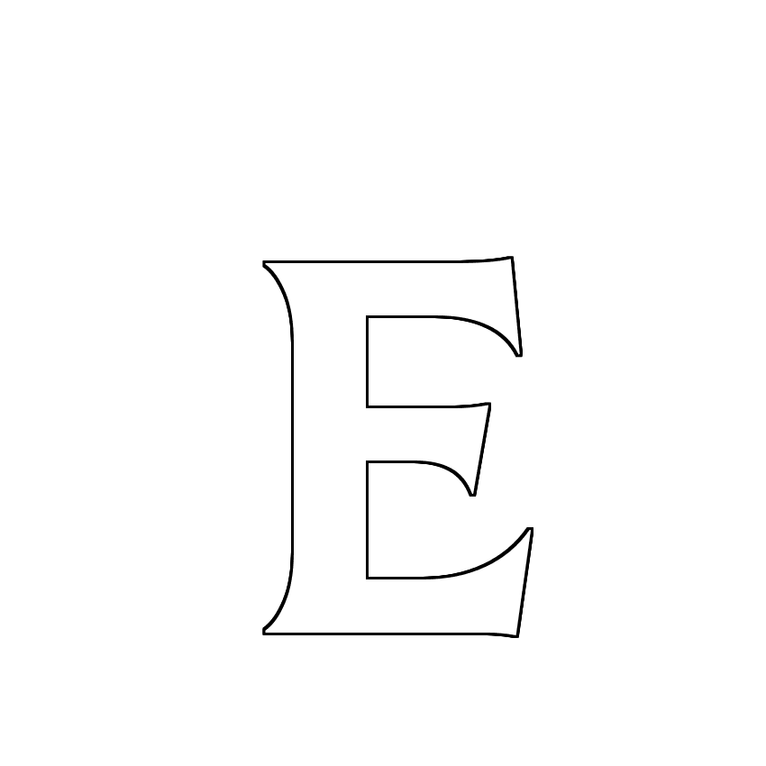 Буква е шаблон. Трафарет буквы e. Красивая буква е трафарет. Буква е трафарет для вырезания. Буква е для распечатки.