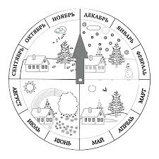 Раскраски по временам года
